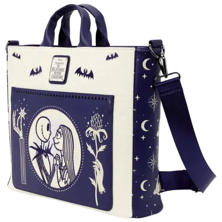 Loungefly Disney Nightmare Before Christmas Jack Skellington & Sally Night Backpack bag product photo