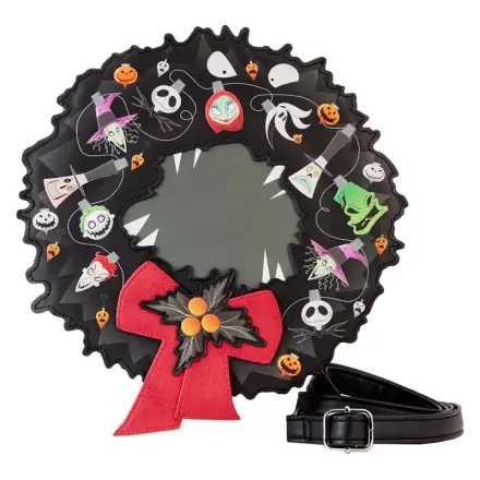 Loungefly Disney Nightmare Before Christmas Wreath String Lights Glow crossbody bag termékfotója