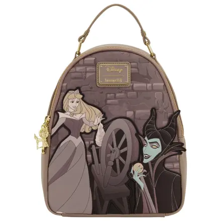 Loungefly Disney Sleeping Beauty & Maleficient Spinning Wheel backpack 26cm product photo