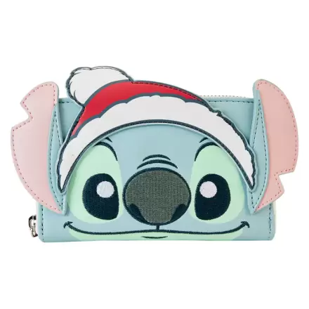 Loungefly Disney Stitch Holiday glitter wallet termékfotója