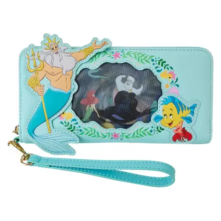 Loungefly Disney The Little Mermaid Ariel Princess Lenticular wallet product photo