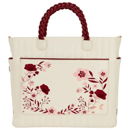 Loungefly Crossbody Bag Figural Cream & Red Floral product photo