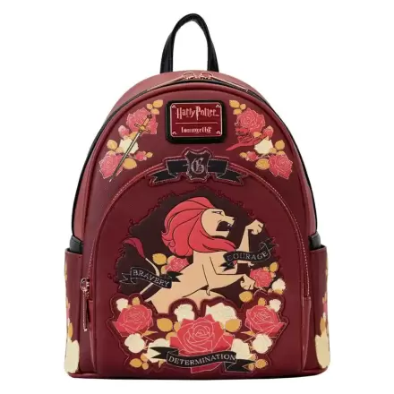 Loungefly Harry Potter Gryffindor House Floral backpack 26cm termékfotója