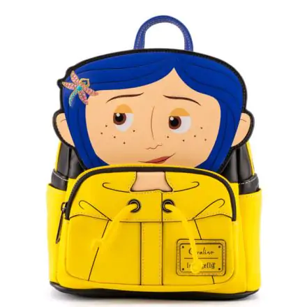 Coraline by Loungefly Backpack Laika Coraline Rain Coat Cosplay product photo