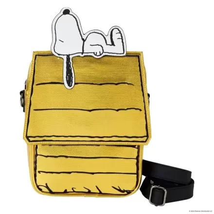 Loungefly Peanuts 75th Anniversary Snoopy Sleeping Doghouse crossbody bag termékfotója