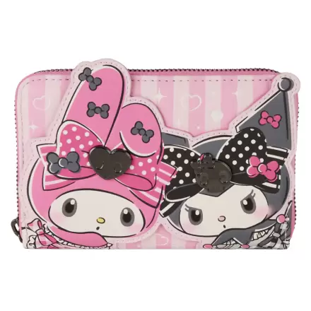 Loungefly Sanrio My Melody and Kuromi wallet product photo