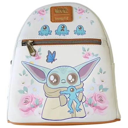 Loungefly Star Wars Lucas Grogu With Frogs Brown Trim backpack cm product photo