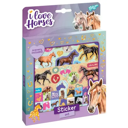 Horse Riding Sticker Set product photo