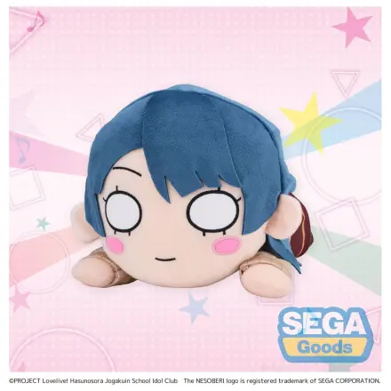 Love Live! Nesoberi (Lay-Down) Plush Figure Murano Sayaka - Winter Uniform (M) 16 cm product photo