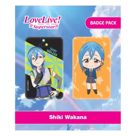 Love Live! Pin Badges 2-Pack Shiki Wakana termékfotója