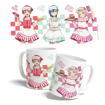 Love Live! Superstar!! Mug American Diner Mei, Shiki, Natsumi 325 ml termékfotója