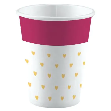 Love Paper Cups 8-pack 250ml product photo