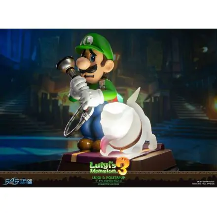 Luigi's Mansion 3 PVC Statue Luigi & Polterpup Collector's Edition 23 cm product photo