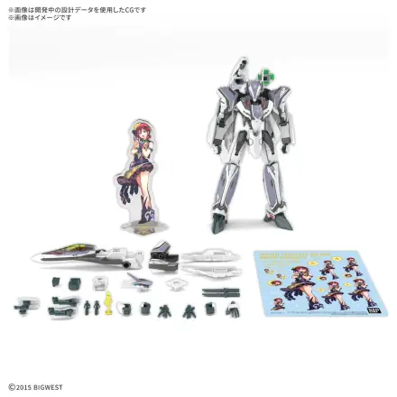 Macross VF-31F Siegfried Messer HG 1/100 model kit product photo