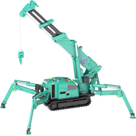 Maeda Seisakusho Moderoid Plastic Model Kit 1/20 Spider Crane (Green) 25 cm product photo