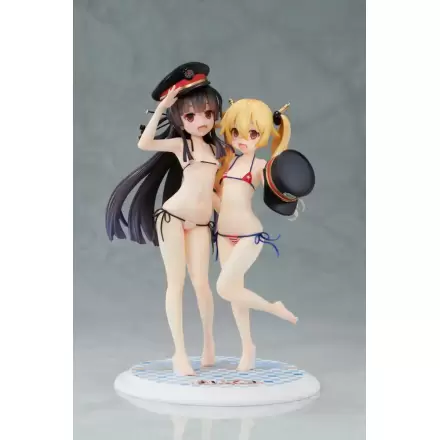 Maitetsu:Last Run!! PVC Statue 1/7 Hachiroku & Olivi 23 cm product photo