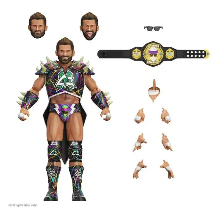 Major Wrestling Podcast Ultimates Action Figure Wave 2 Matt Cardona (Internet Champion) 18 cm product photo