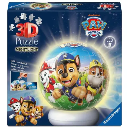 Paw Patrol 3D Nightlight puzzle ball 74pcs product photo