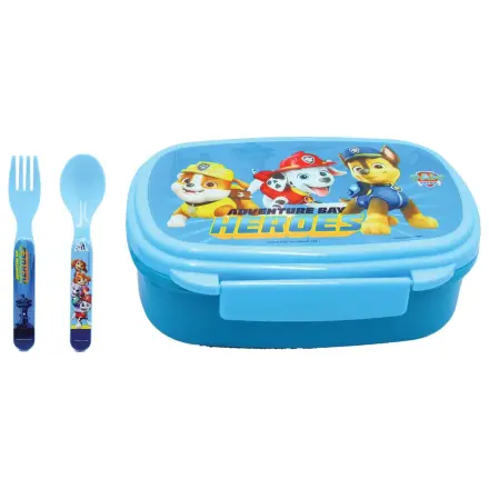 PAW Patrol Best Team Sandwich Box + Cutlery Set product photo