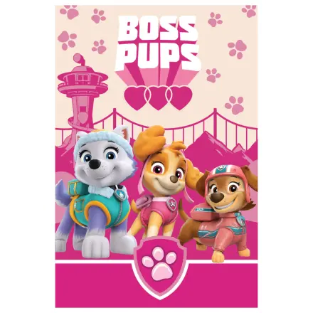 Paw Patrol Boss Pups fleece blanket product photo