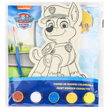 PAW Patrol Chase paintable wooden figure product photo