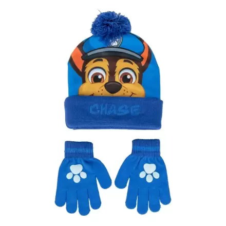 Paw Patrol Chase hat and gloves set product photo