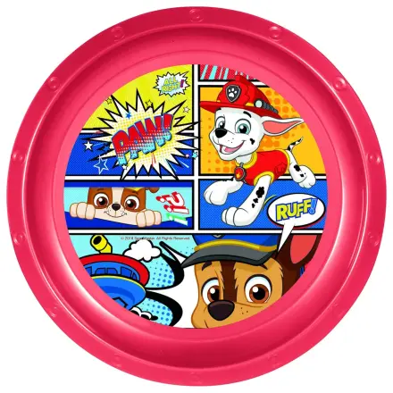 Paw Patrol Comic Plastic Flat Plate product photo
