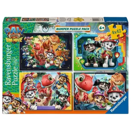 Paw Patrol Dino Movie puzzle 4x42pcs product photo