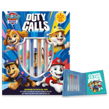 Paw Patrol Duty Calls Notebook and Gel Pen Set product photo