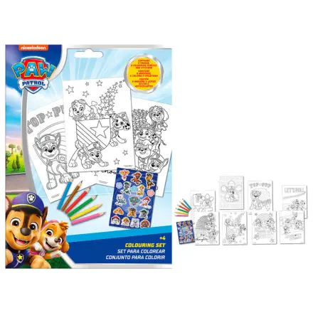 Paw Patrol Duty Calls coloring set with stickers product photo