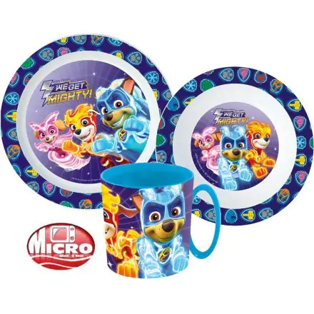 Paw Patrol Dinnerware Set, Micro Plastic Set product photo