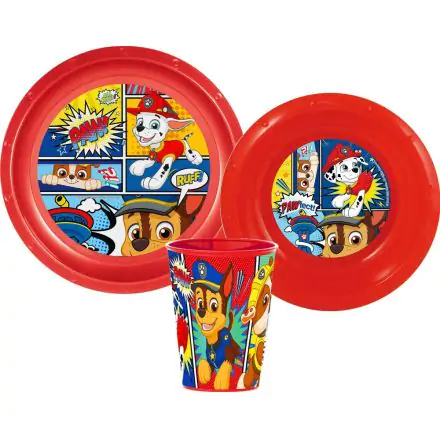 Paw Patrol dinner set, plastic set product photo
