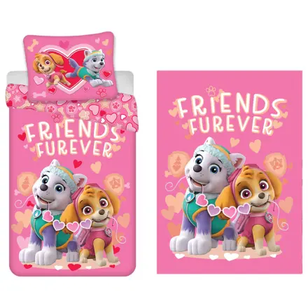 Paw Patrol Friends Furever Kids, Preschool Duvet Cover and Fleece Blanket Set product photo