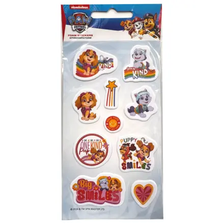 Paw Patrol Girls Puffy Sponge Sticker Set product photo