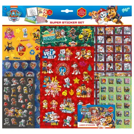 Paw Patrol Rescue Repeat Super Sticker Set with Toy product photo