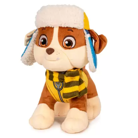 Paw Patrol Rubble winter plush toy 27cm termékfotója