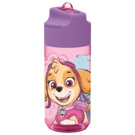 PAW Patrol Sketch Hydro Plastic Straw Water Bottle 430 ml product photo