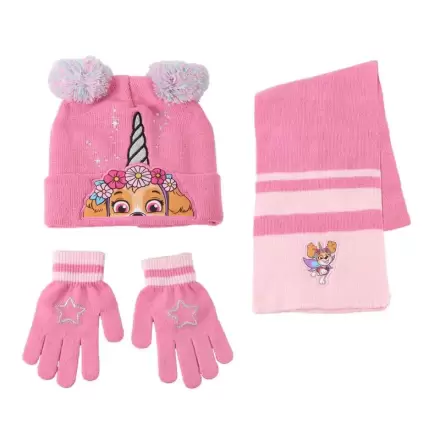 Paw Patrol Skye winter set snood hat gloves product photo