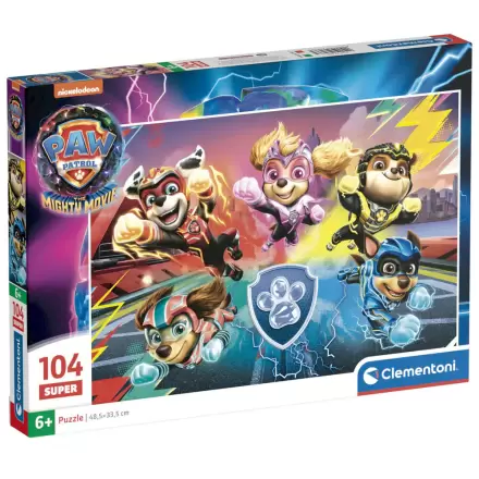 Paw Patrol super puzzle 104pcs termékfotója