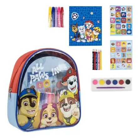 Paw Patrol backpack stationery set product photo