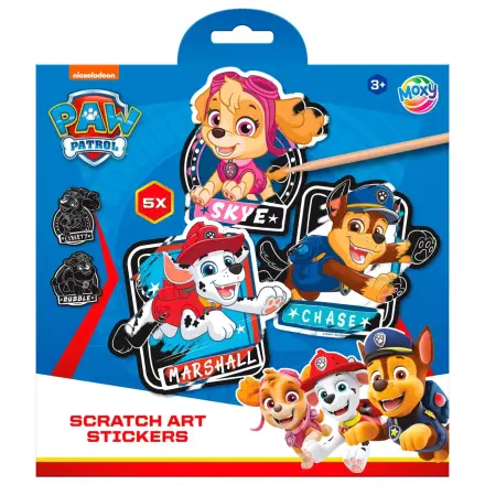 Paw Patrol Team Scratch Art Sticker Sets product photo