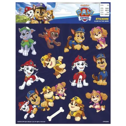 PAW Patrol Team glow in the dark sticker product photo