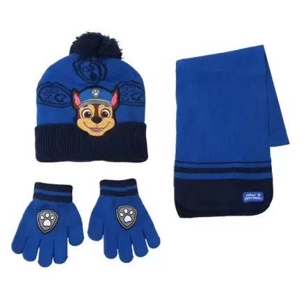 Paw Patrol winter set snood hat gloves product photo