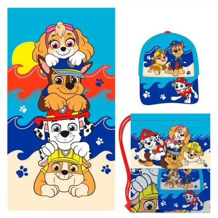 Paw Patrol set towel + bag + cap termékfotója