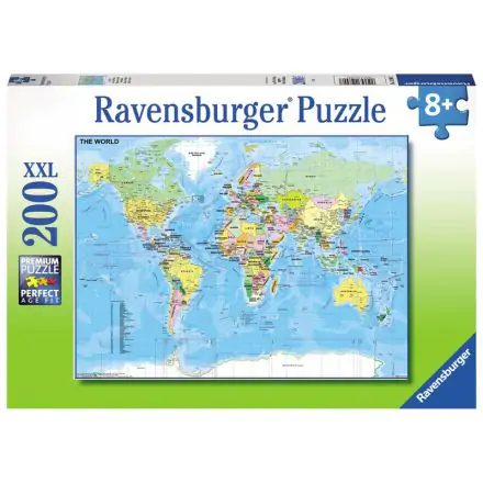 Map of the world XXL puzzle 200pcs product photo