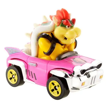 Mario Kart Hot Wheels Diecast Vehicle 1/64 Bowser (Badwagon) 8 cm product photo