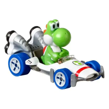 Mario Kart Hot Wheels Diecast Vehicle 1/64 Yoshi (B Dasher) 8 cm product photo