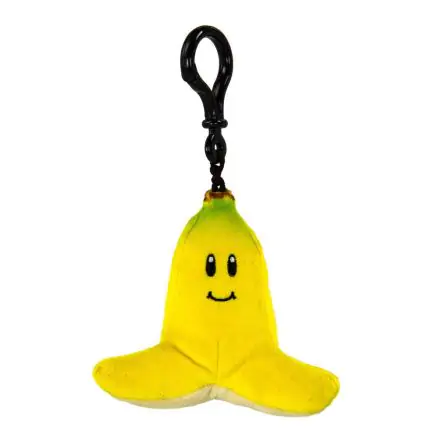 Mario Kart Mocchi-Mocchi Clip On Plush Hanger Banana 10 cm product photo
