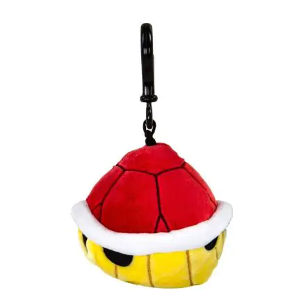 Mario Kart Mocchi-Mocchi Clip On Plush Hanger Red Shell 10 cm product photo