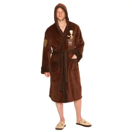 Marvel Guardians of the Galaxy Baby Groot mens fleece bathrobe product photo